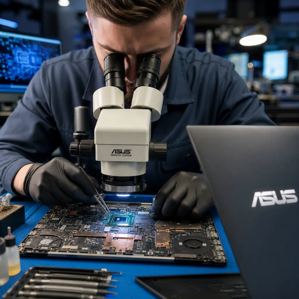Замена видеокарты ноутбука Asus в Таганроге
