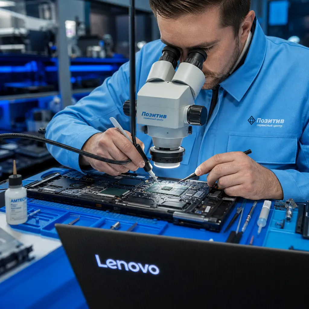 Замена видеокарты ноутбука Lenovo в Таганроге