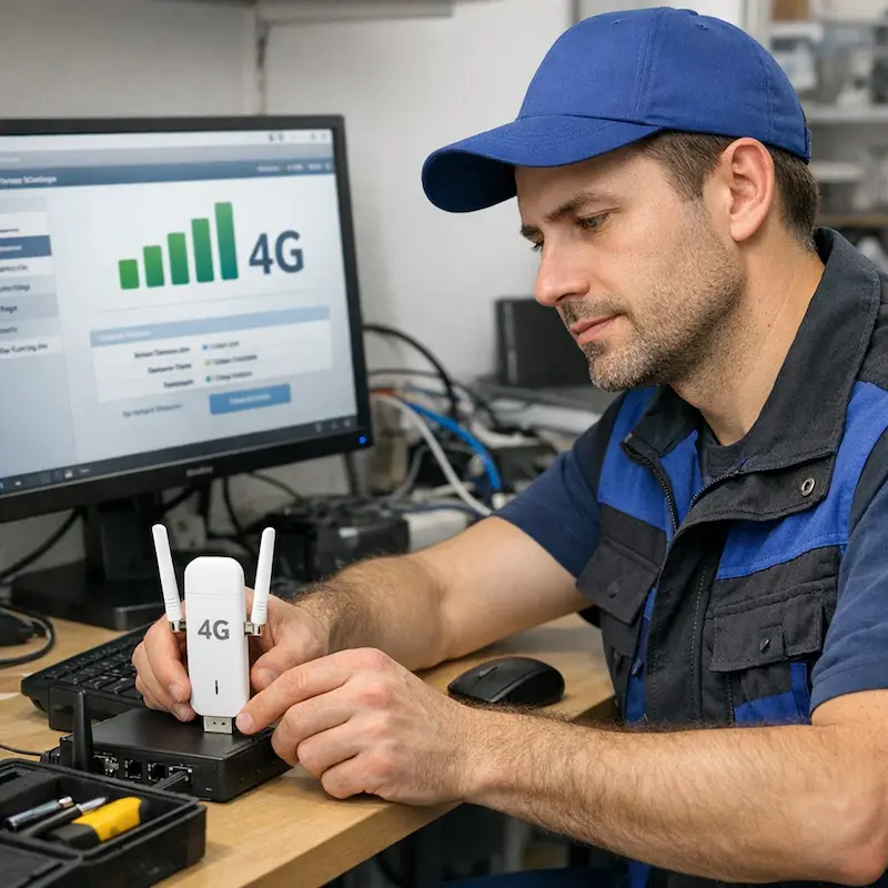 Настройка LTE модема в Таганроге