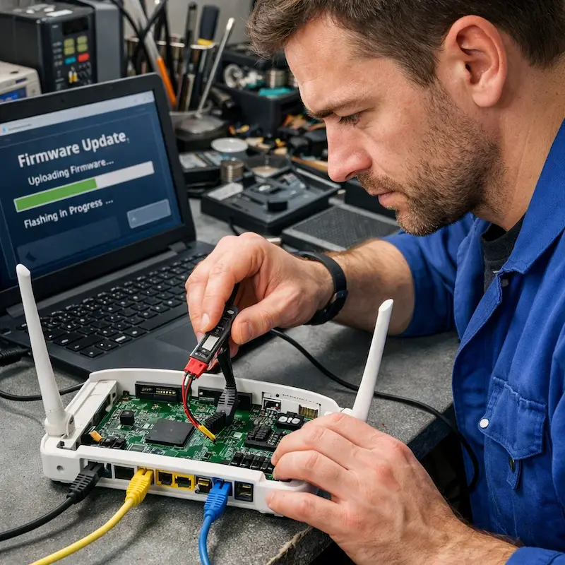 Обновление прошивки роутера в Таганроге