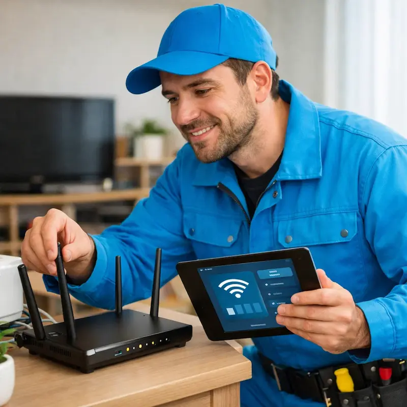 Настройка Wi-Fi для квартиры, дома и офиса в Таганроге