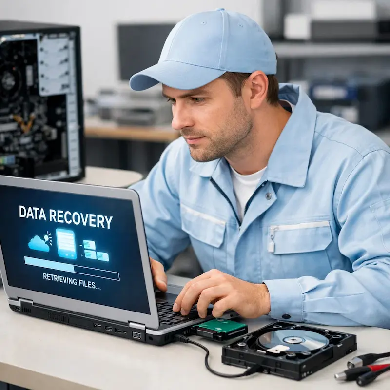 Восстановление данных и файлов в Таганроге