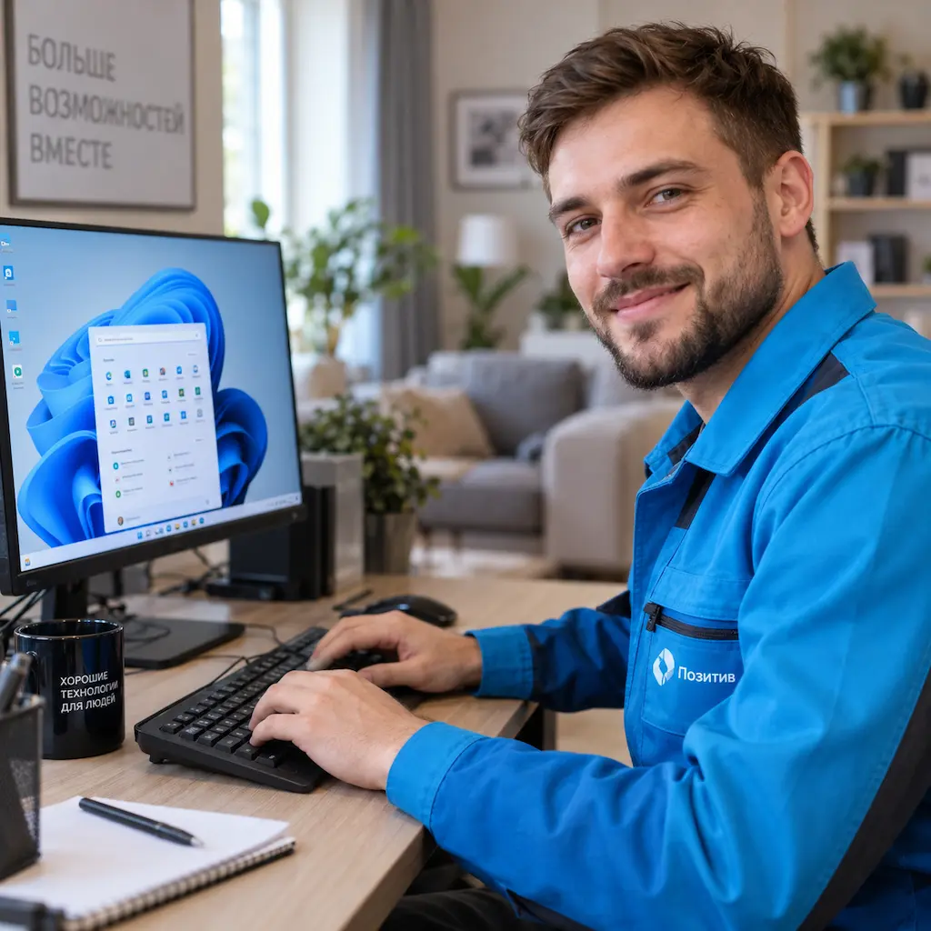 Настройка Windows в Таганроге на дому