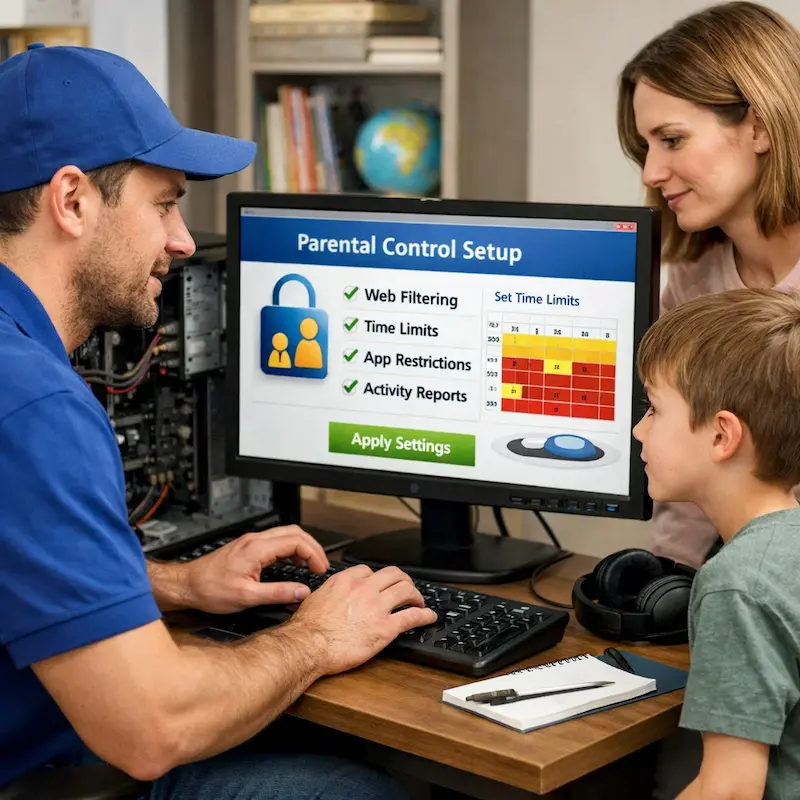 установка родительского контроля в Таганроге