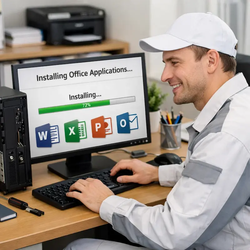 Установка и настройка программ на компьютере в Таганроге