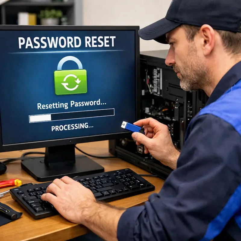 Удаление пароля на компьютере в Таганроге