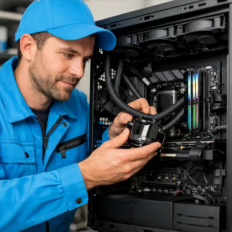 Установка СЖО на ПК в Таганроге