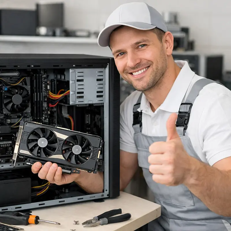 Замена видеокарты ПК в Таганроге